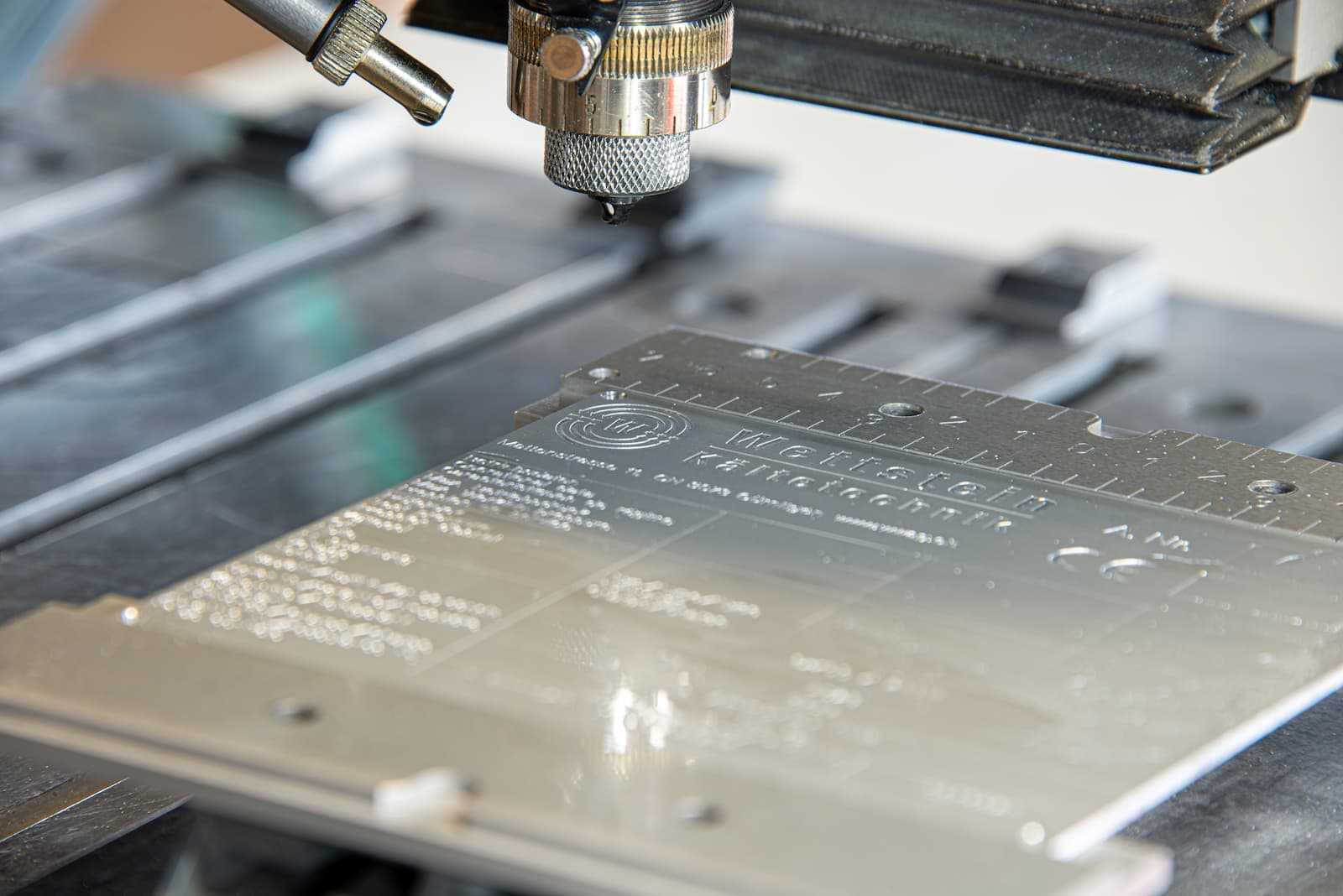 CNC Gravur für die Wettstein Kältetechnik